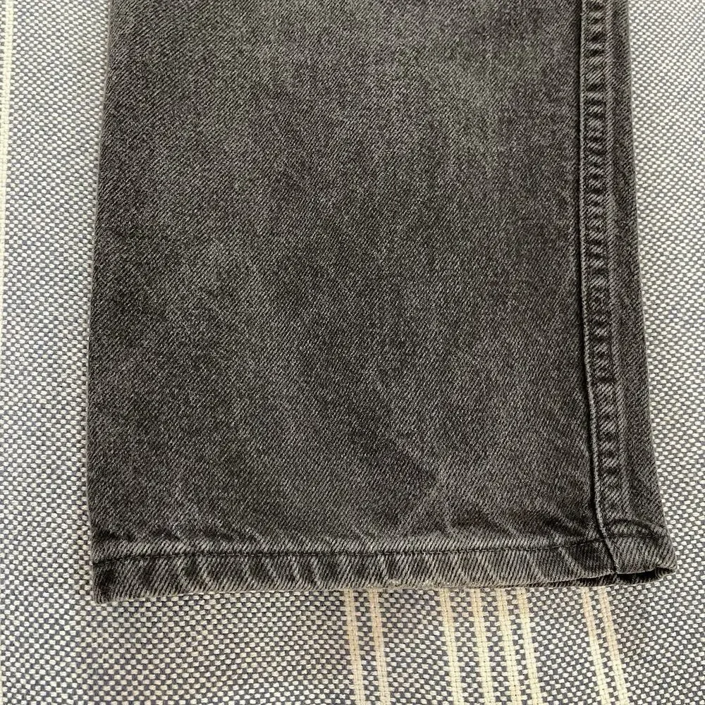 Vintage Y2K Wrangler Faded Black Jeans Mens 36x30 Relaxed Fit Straight Leg